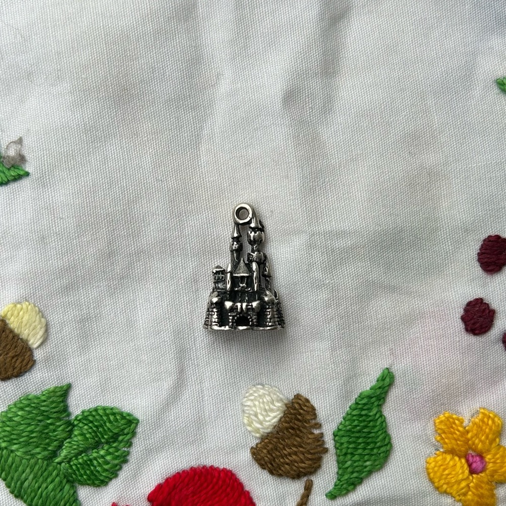 RARE Sterling Silver 925 Disney Castle (2 for $30)